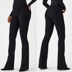 Spanx SPANXshape™ EveryWear Flare Jeans Black Women's XS Style 20326 High Waist